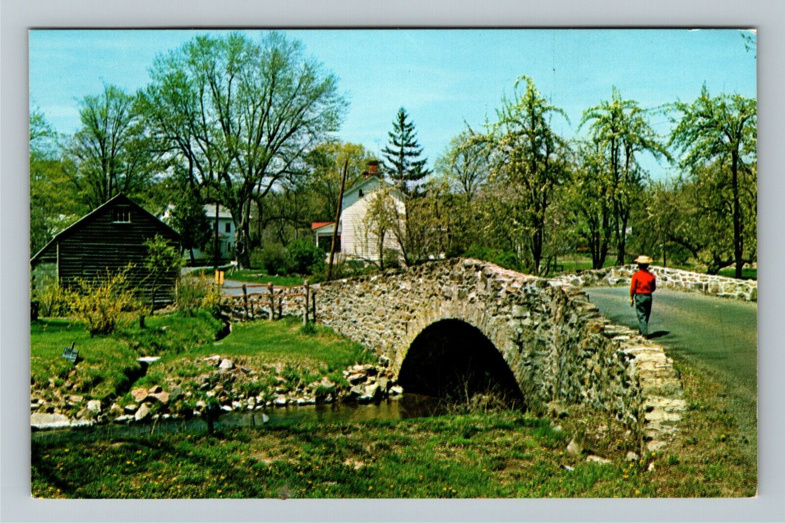 Mountainville NJ-New Jersey, Hunterdon Co, General Greeting, Vintage Postcard