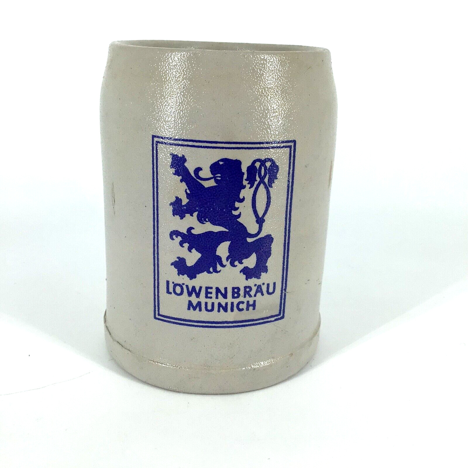Vintage German Lowenbrau Munich Beer Stein Mug .5L  Stoneware