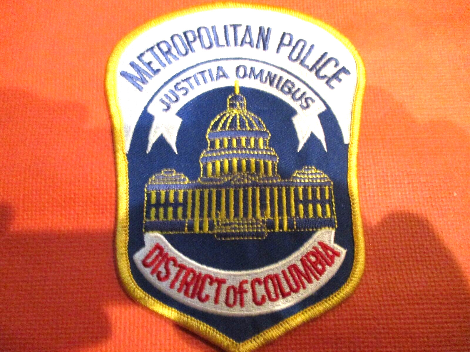 Collectible Washington D.C. Police Patch,New