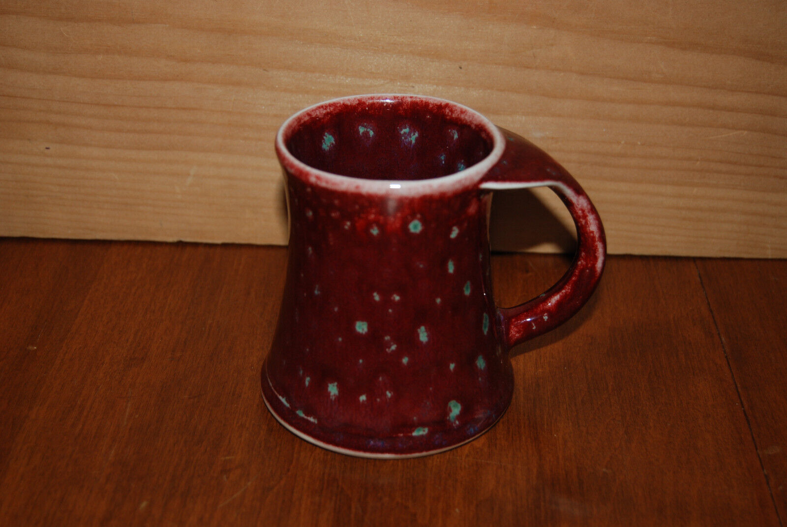 Edgecomb Potters Maine Art Pottery Red Glaze Porcelain 4