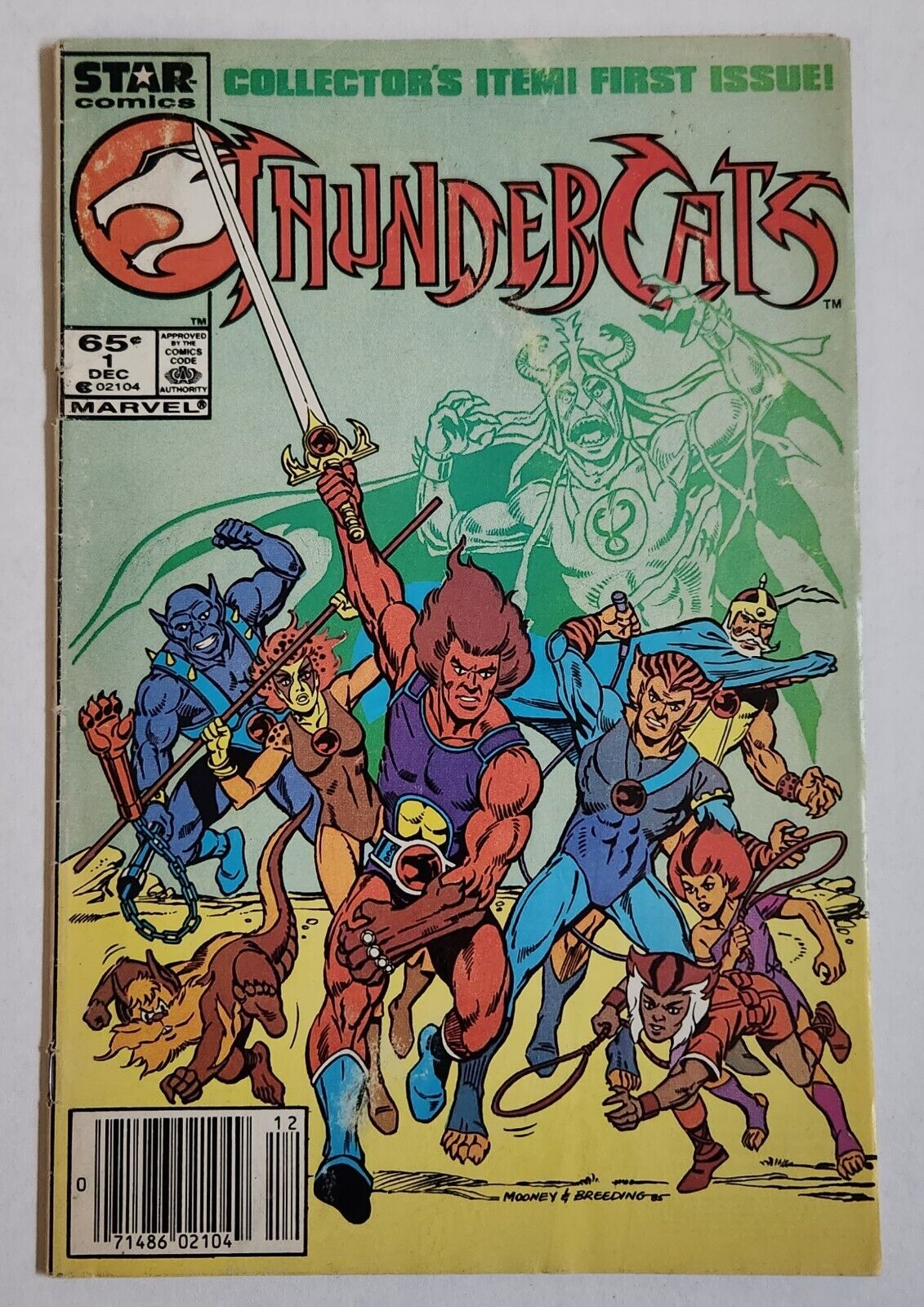 Thundercats #1 VG/FN 1st App Thundercats Newsstand Edition Star Comics 1985 