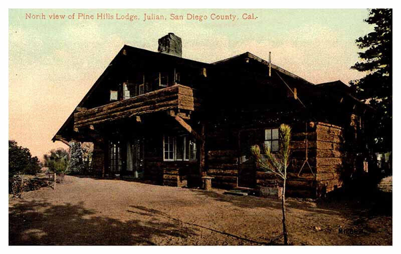 Postcard LODGE SCENE San Diego California CA AT8082