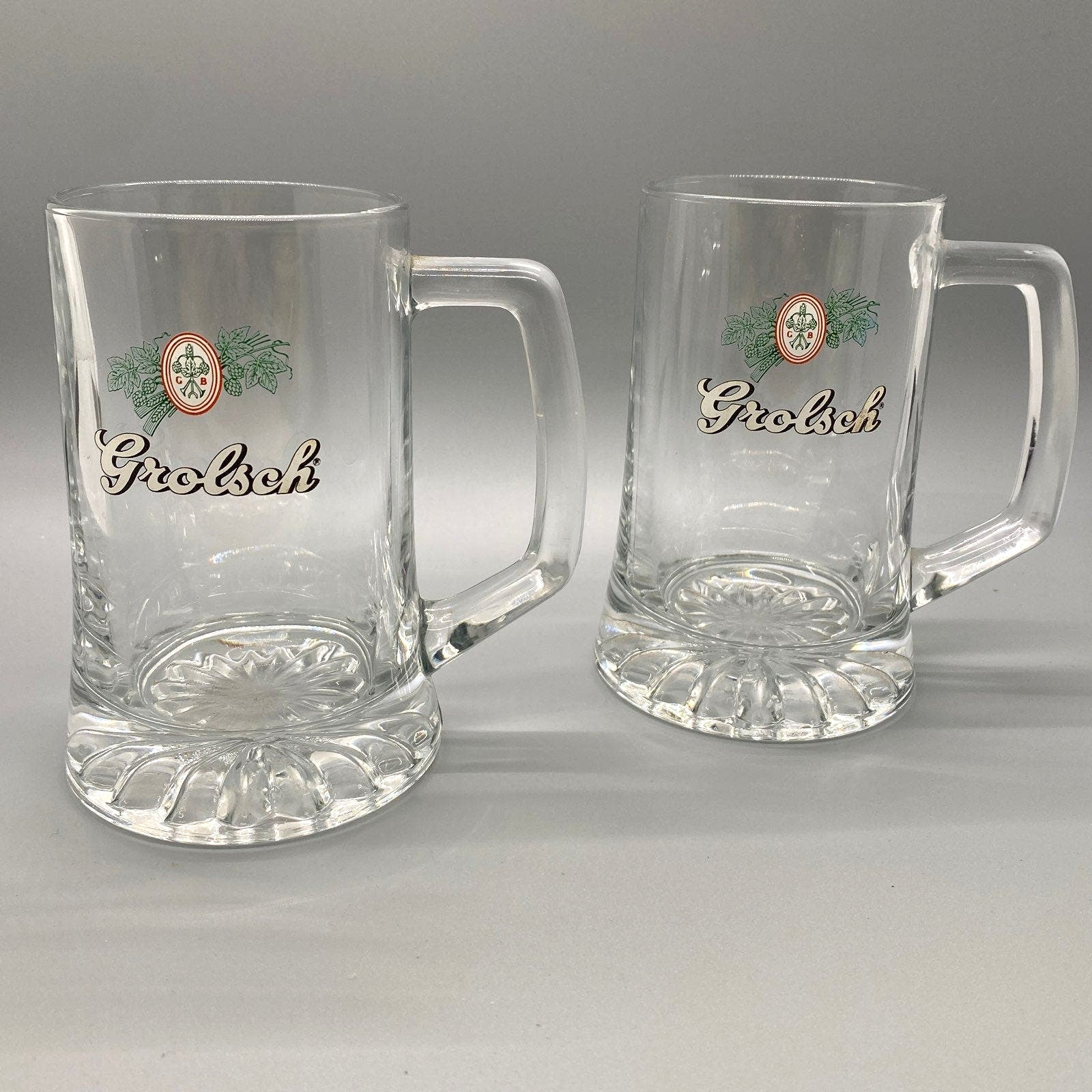 Vintage Holland Grolsch Beer Mugs Beer Collector Barware