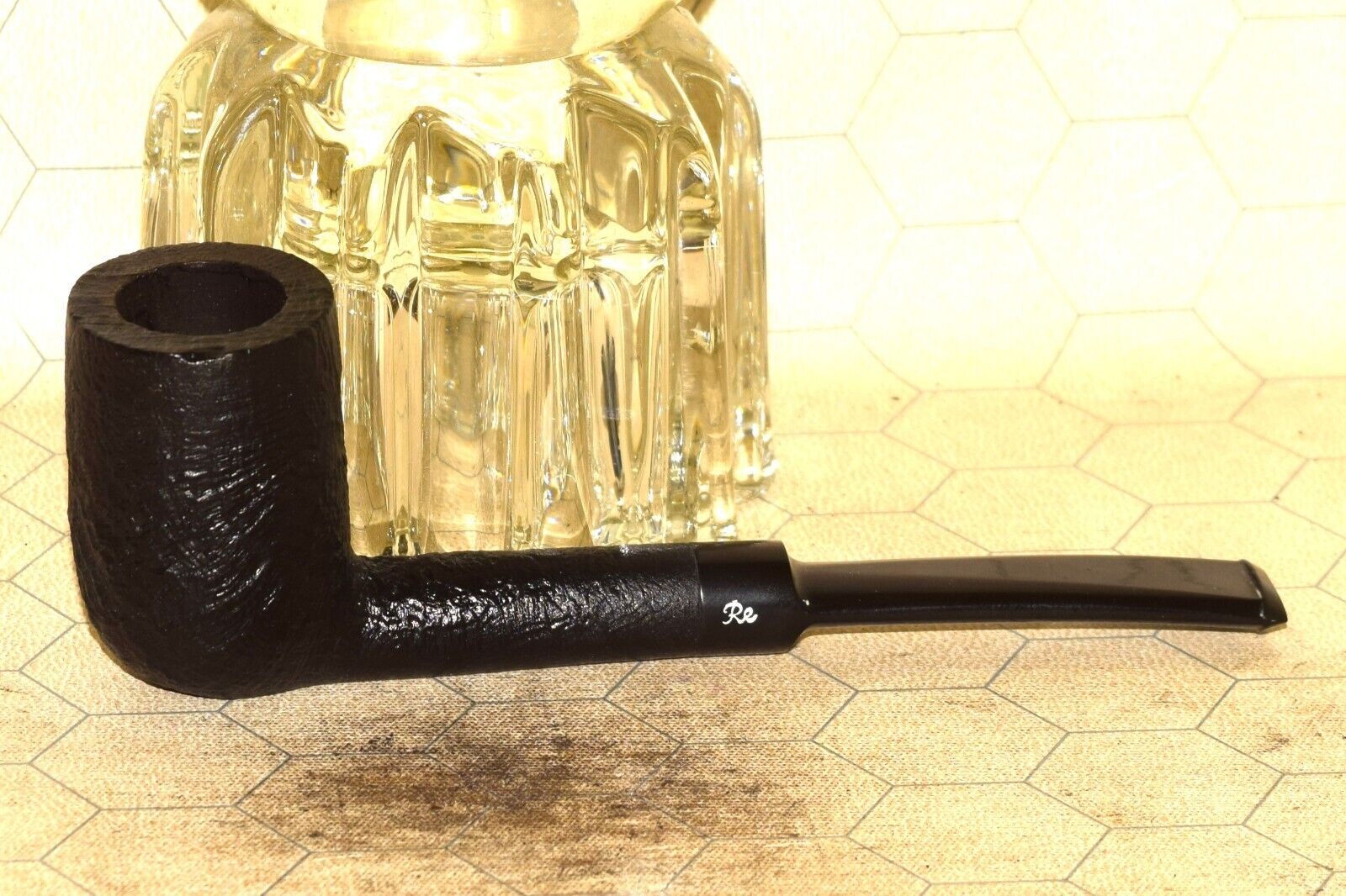New Unsmoked Small Shag PIPE D COLOGNE 109 France Sitter Tobacco Pipe  #A708