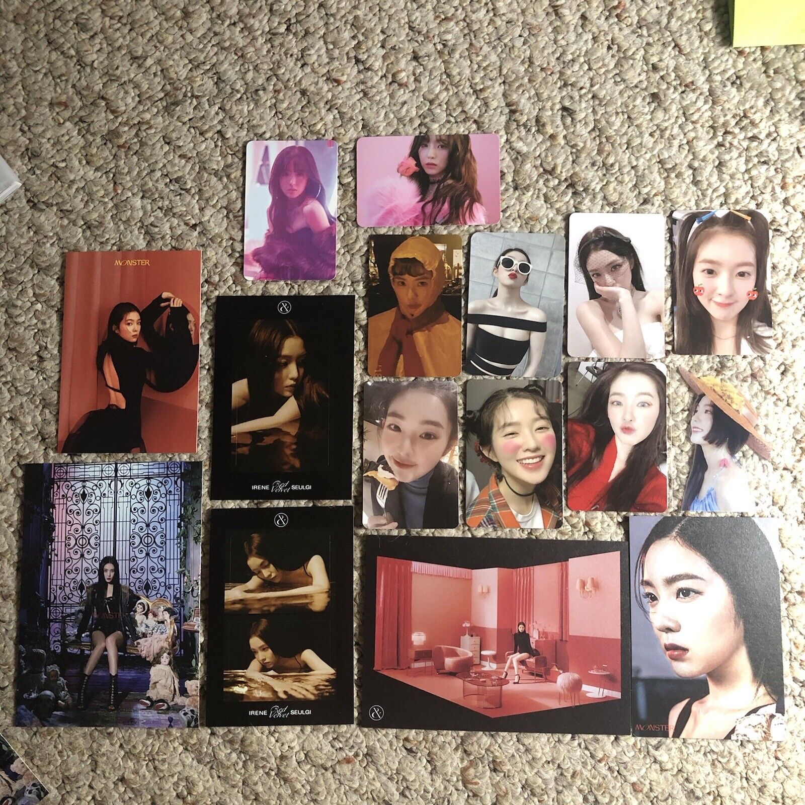 Red Velvet Queendom Feel My Rhythm Irene Official kpop 16 album photocard bundle