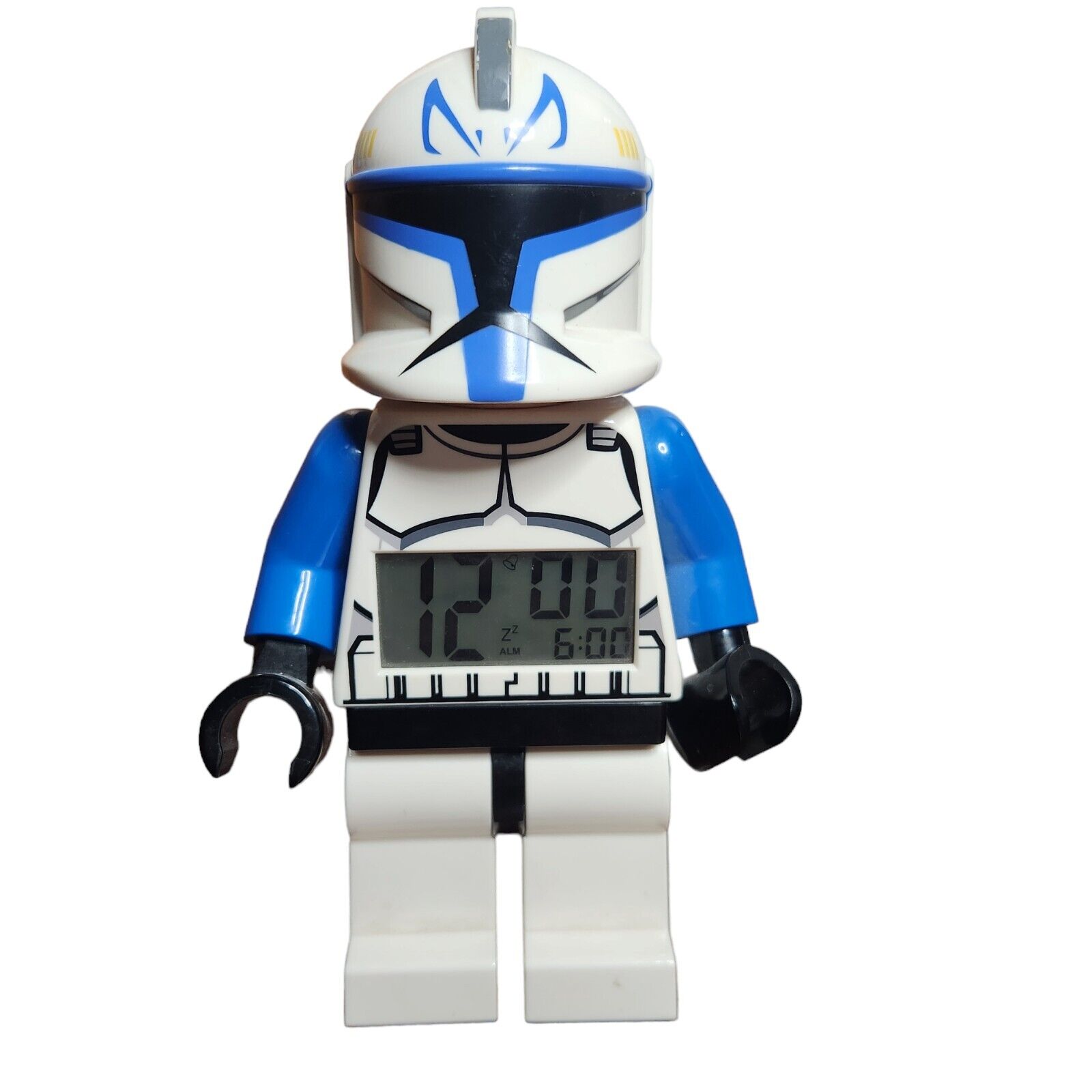 Lego Star Wars Captain Rex 2011 Mini Figure Alarm Clock - Working