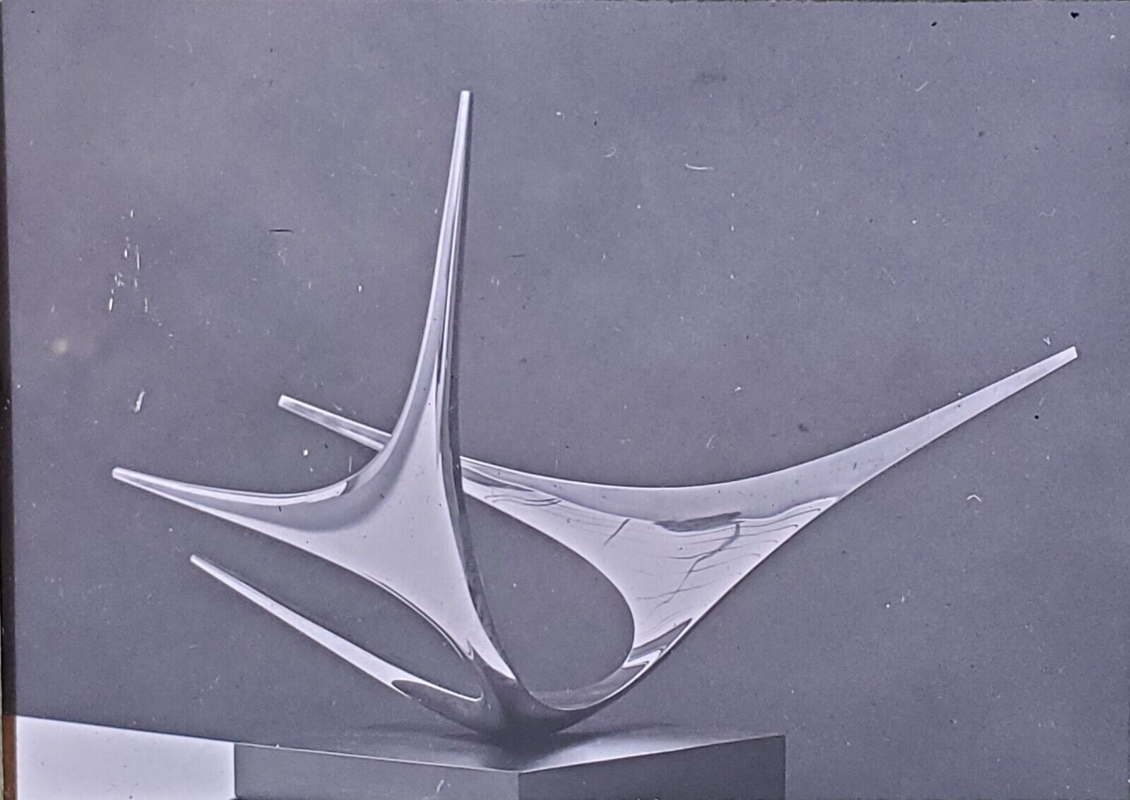 Construction No. 6, José Ruiz de Rivera, Magic Lantern Glass Slide