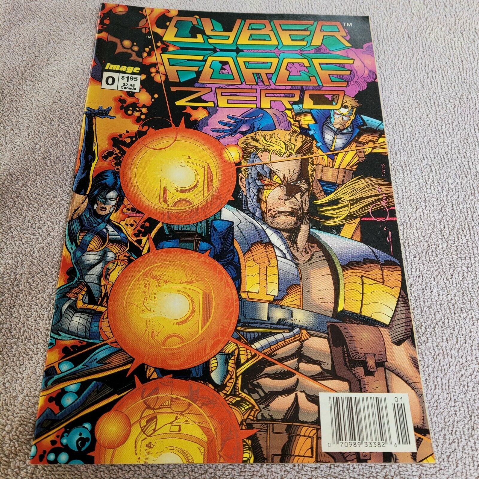 Image Comics Cyberforce #0 January 1995