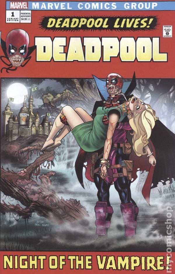 Deadpool 1C NM 2024 Stock Image