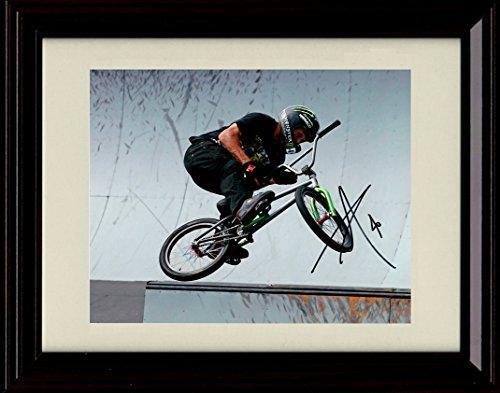 16x20 Framed Dave Mirra Autograph Promo Print - BMX / Rallycross Racer