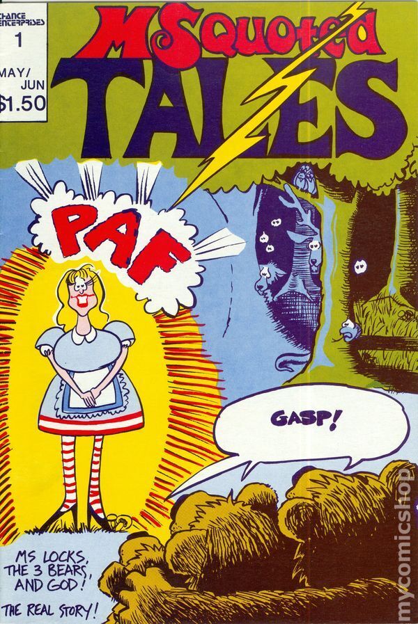 Ms. Quoted Tales #1 VF 1985 Stock Image
