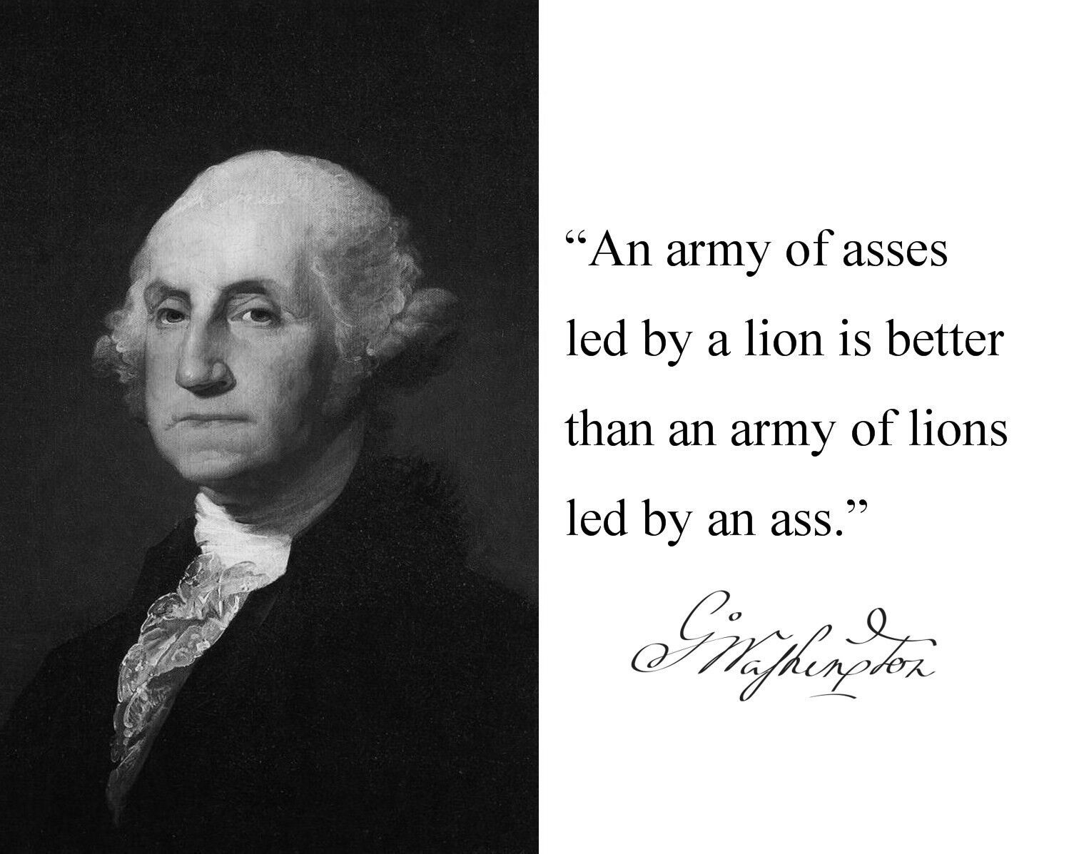 President George Washington 