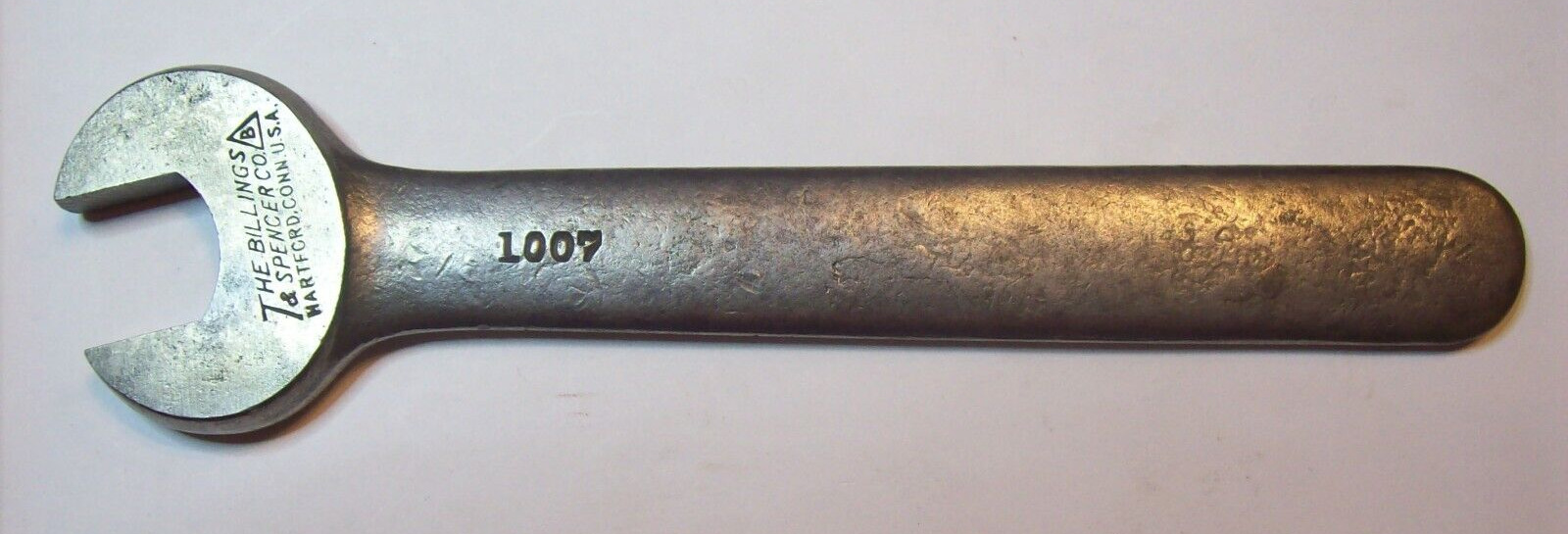 vtg.  Billings & Spencer #1007  11/16\'\' (3/8 USS) open end wrench c-1915-1926
