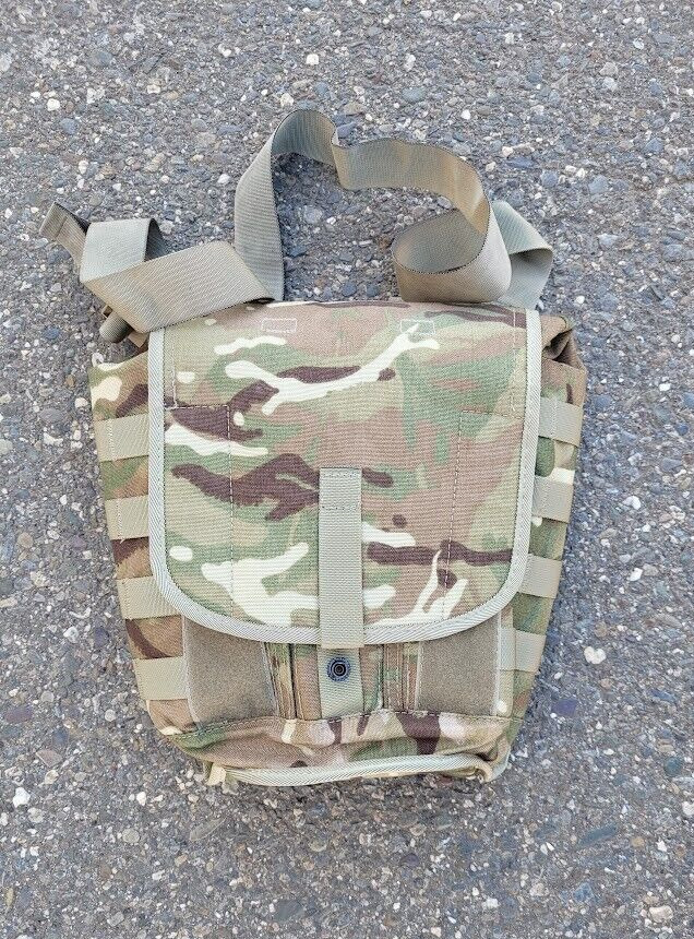 British Military Field Pack MTP | Respirator Case, With Shoulders Straps