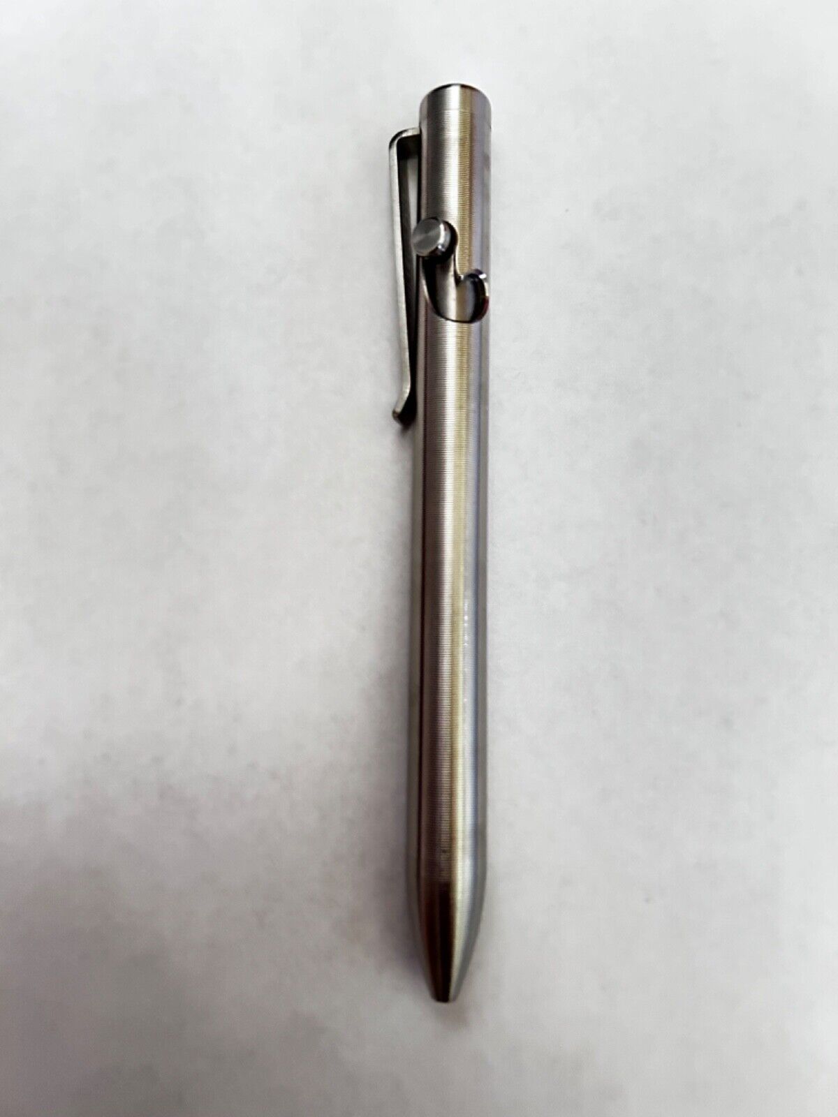Tactile Turn - Titanium Bolt Action Short Length Pen [5.1”]
