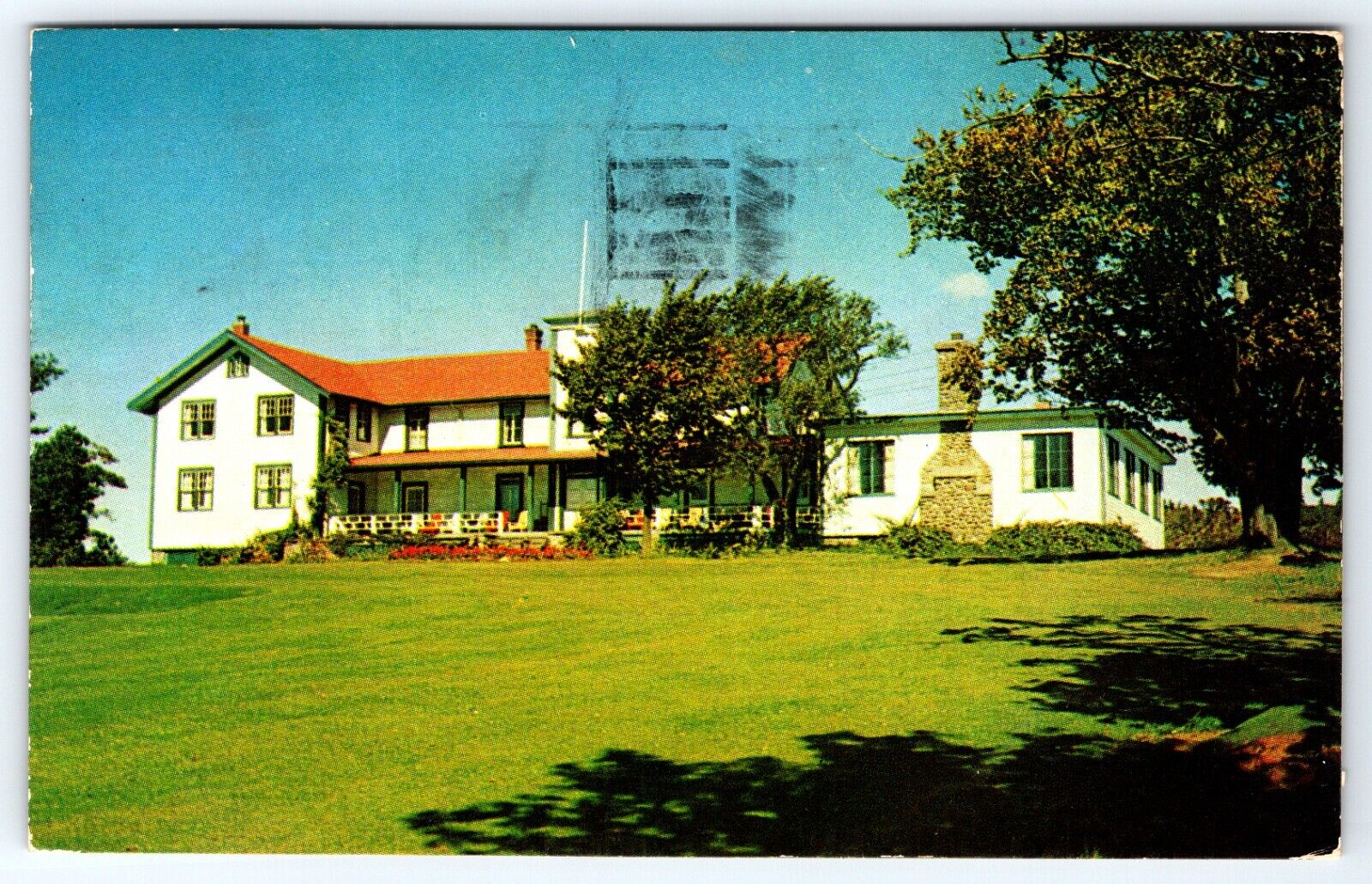 Brightwood Golf & Country Club Dartmouth  Nova Scotia Canada 1950s Postcard