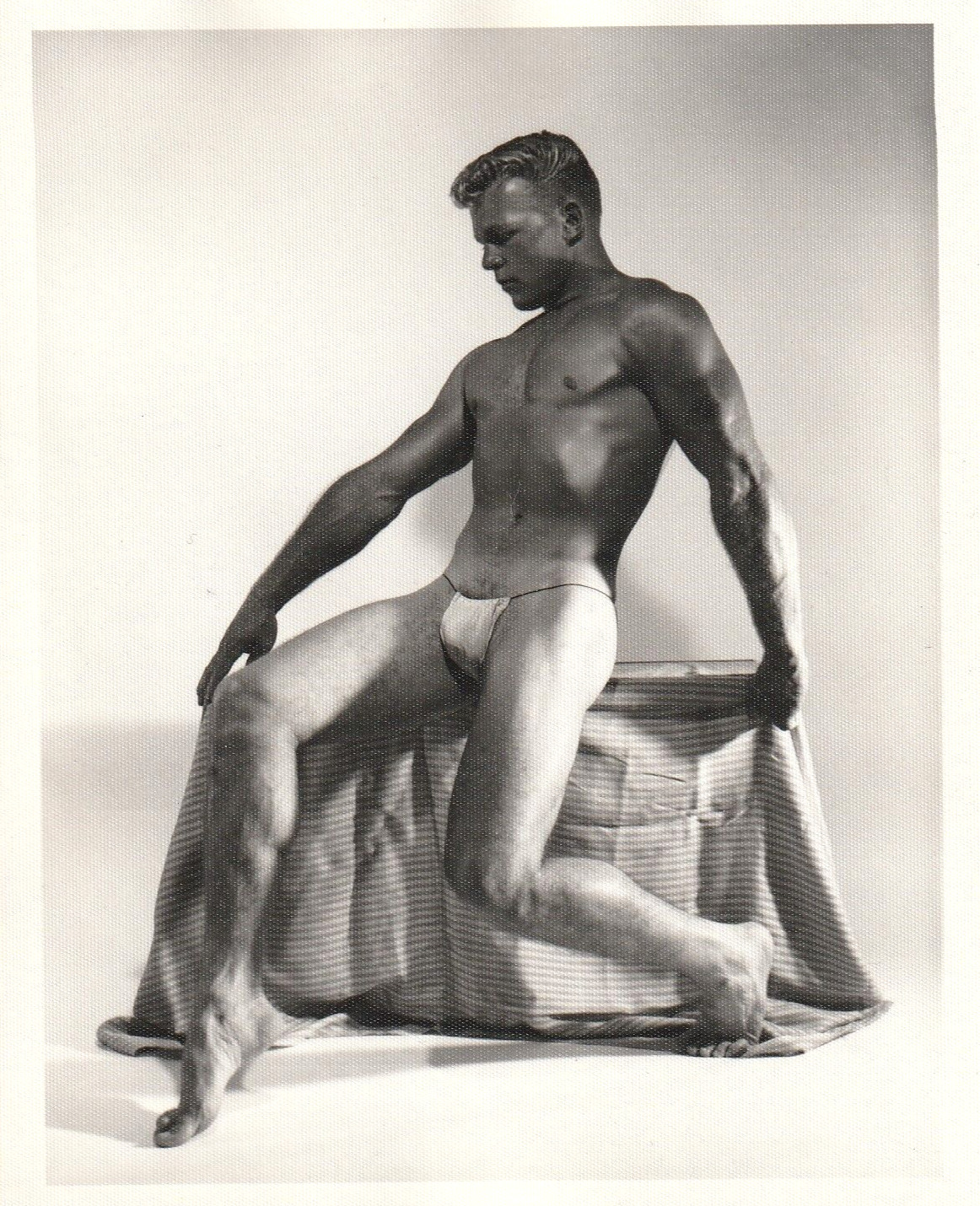 Gay Interest - Vintage  - Male Physique Photos - BRUCE OF LOS ANGELES 4 X 5\