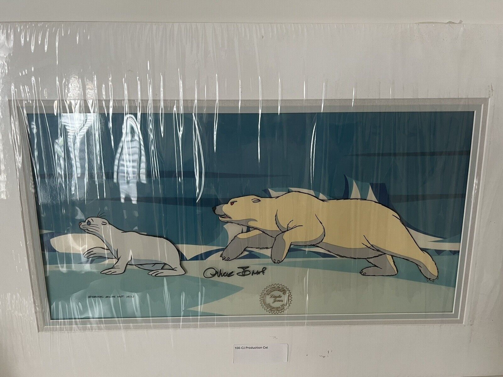 The White Seal (1975) - Original Production Animation Cel. Signed By Chuck Jones
