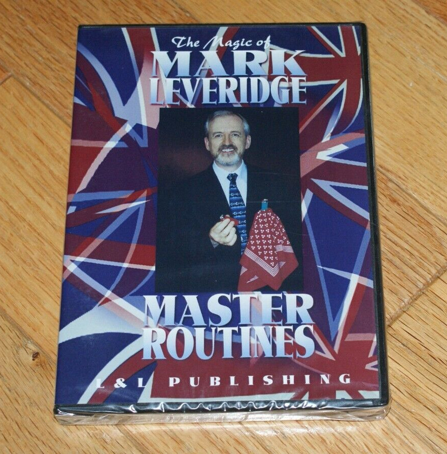MASTER ROUTINES dvd (Mark Leveridge, L&L)--12 strong routines--TMGS DVD blowout