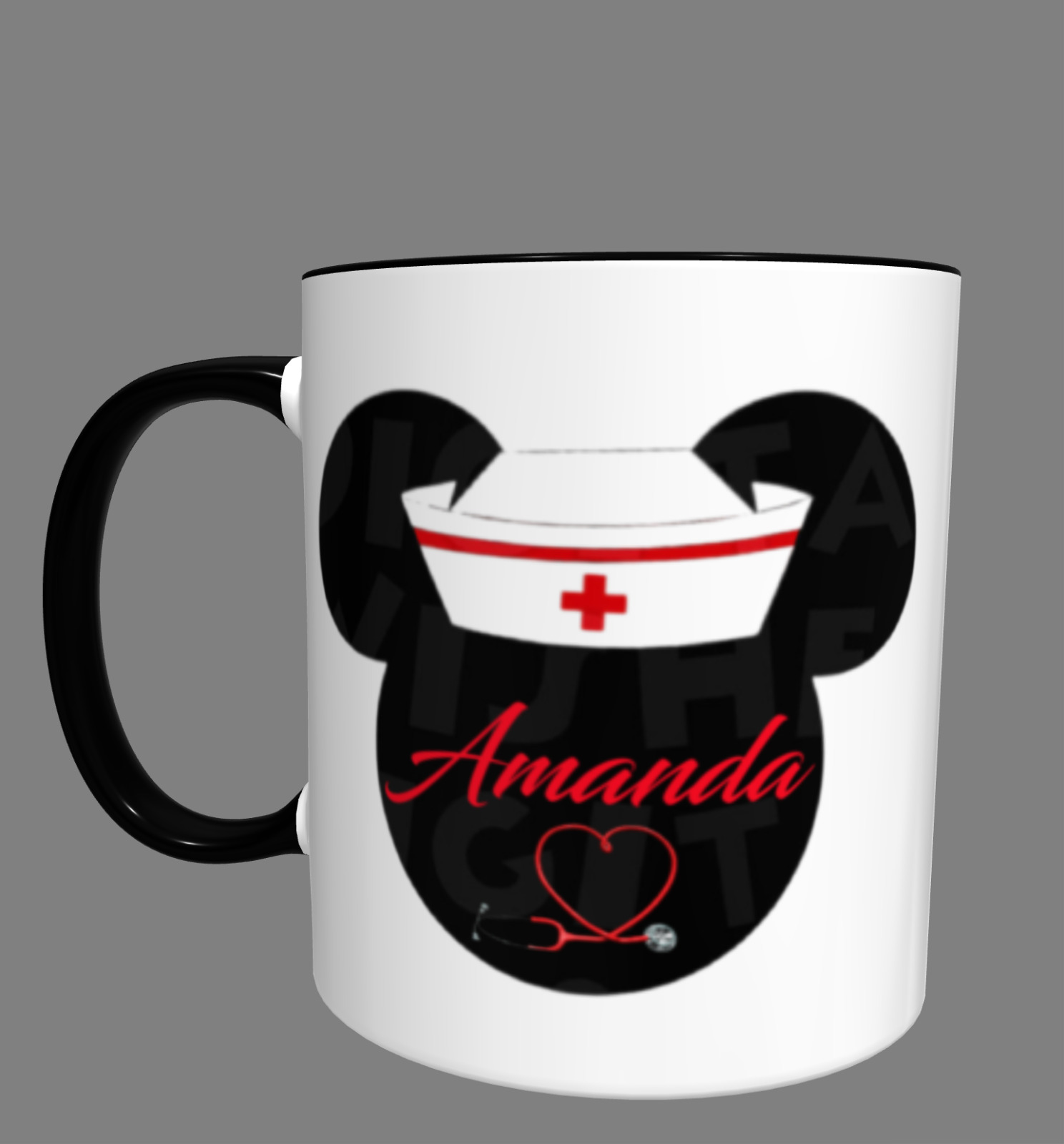 Nurse Personalized Name.,Tea Mug Mom Mug Great for Office Gift,