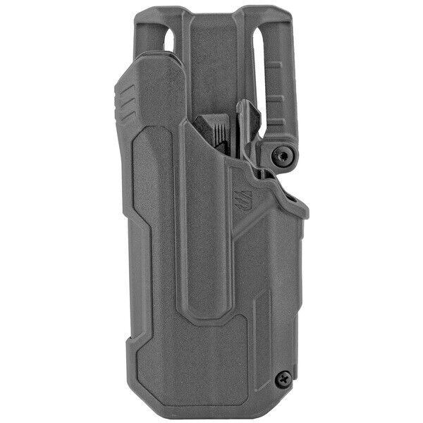 BLACKHAWK T-Series Duty Holster Left Hand Black Fits Glock 17/22/31 Includes ...
