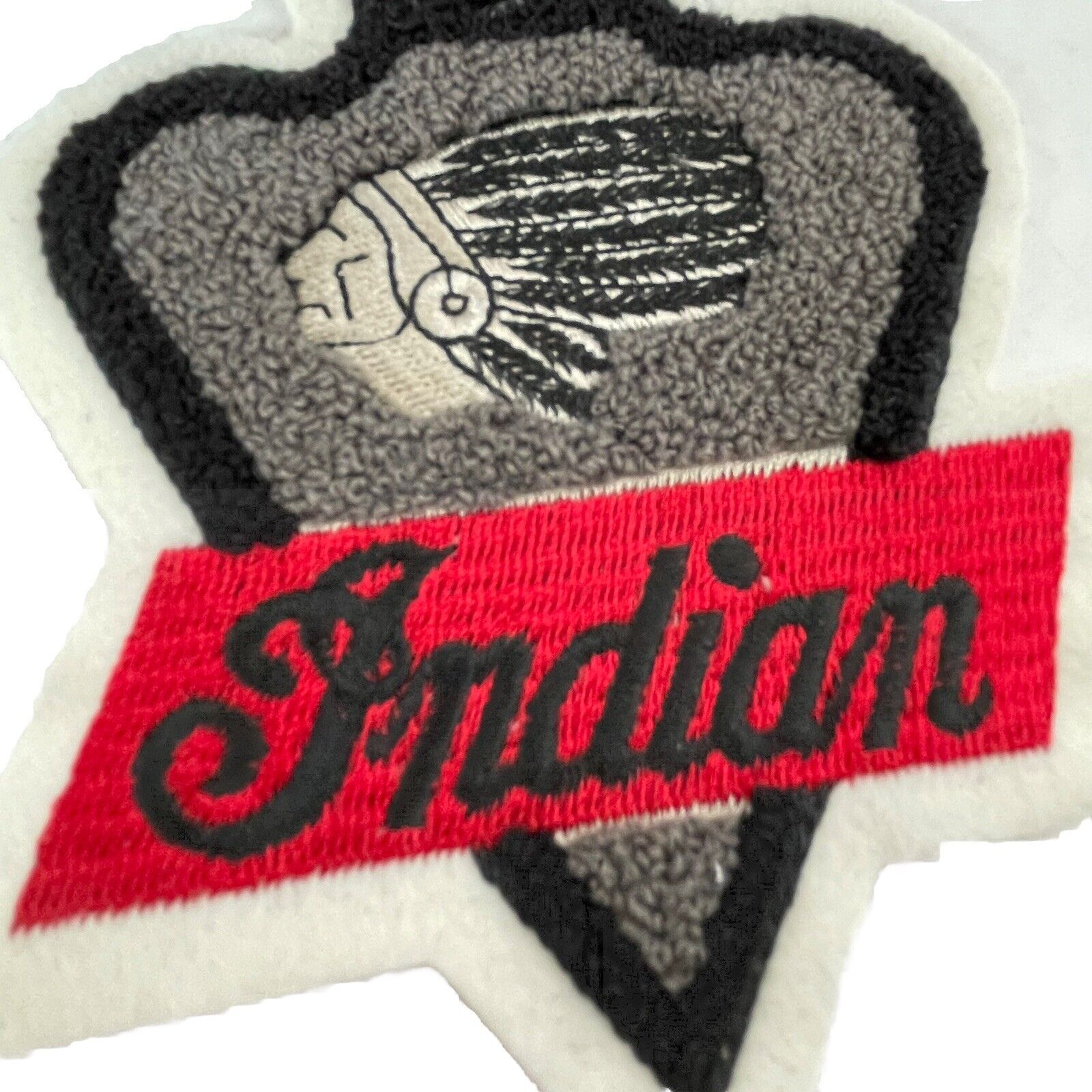 INDIAN Motorcycles PATCH ARROWHEAD Embroidered Vest Jacket RETRO sew Iron