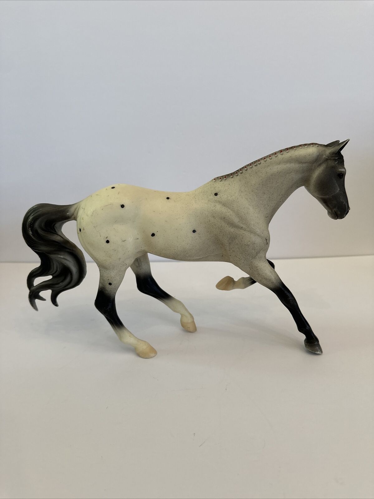 Breyer 726 Grey Appaloosa Sporthorse Model Horse Has Marks