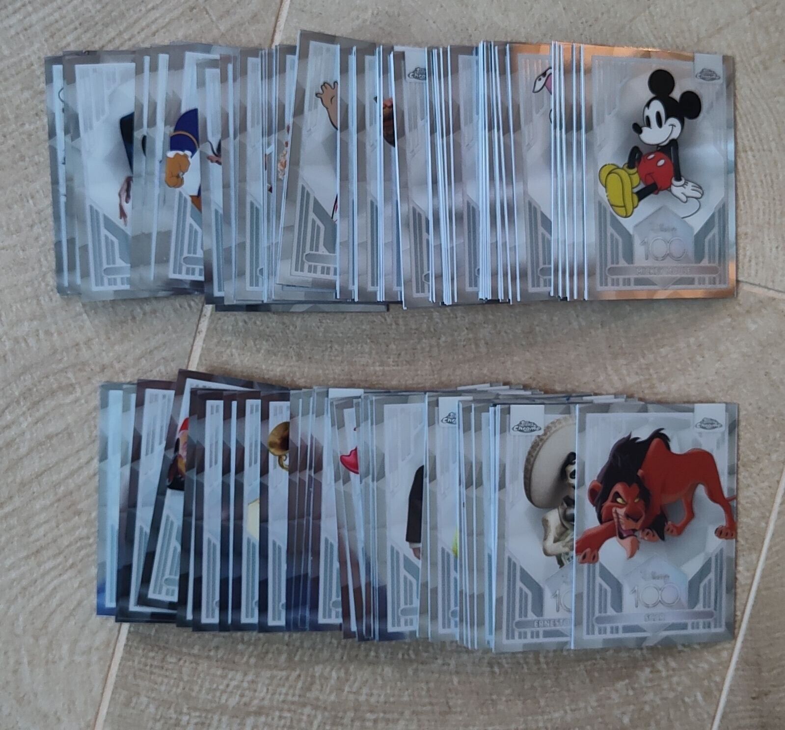 2023 Topps Chrome Disney 100 Base 1-100 Pick Your Cards Complete Your Set USA