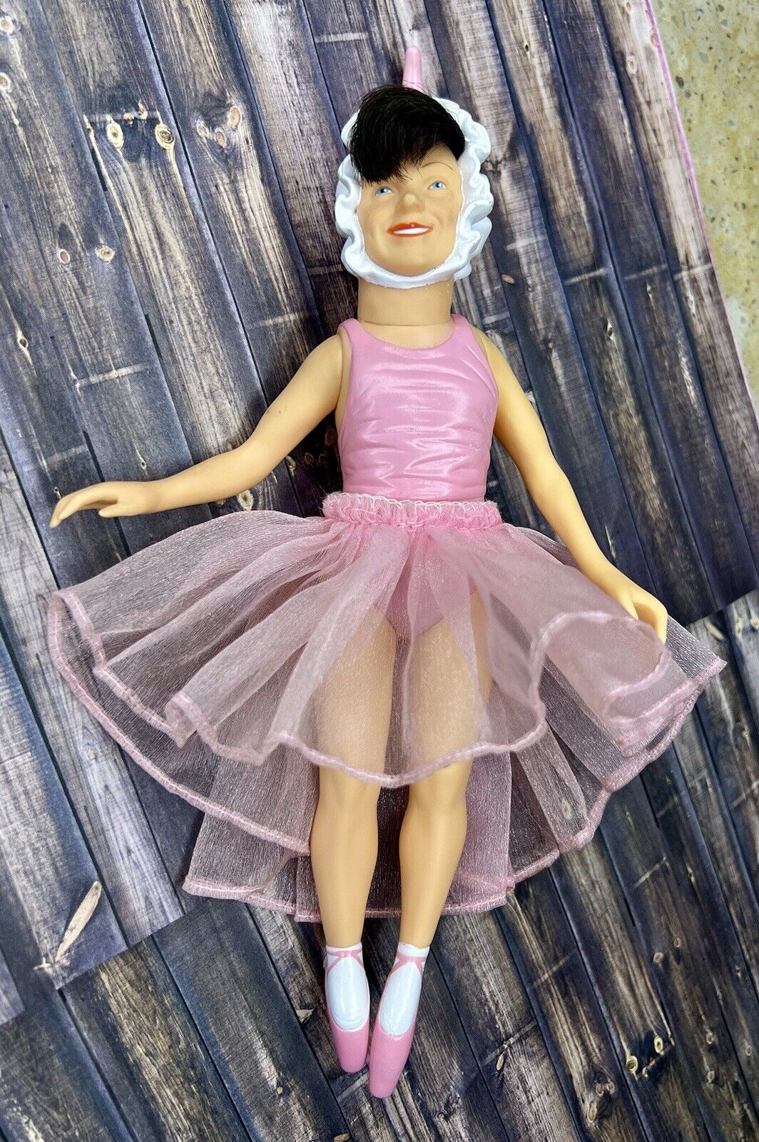 1939 Loew\'s Ren 1966 MGM 1989 Masculine Ballerina Munchkin W/ Tutu Figure Toy