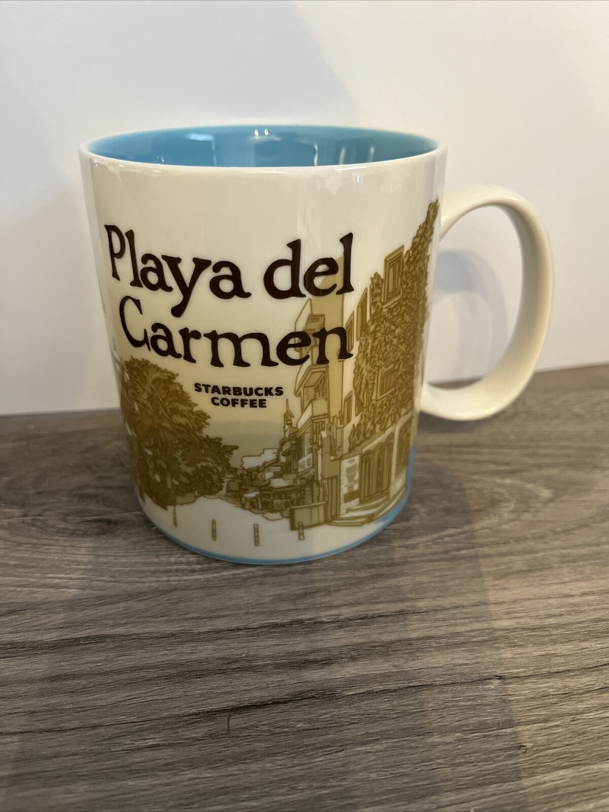Starbucks Coffee Playa Del Carmen Global Icon Collector Series Mug 16 oz. 2016