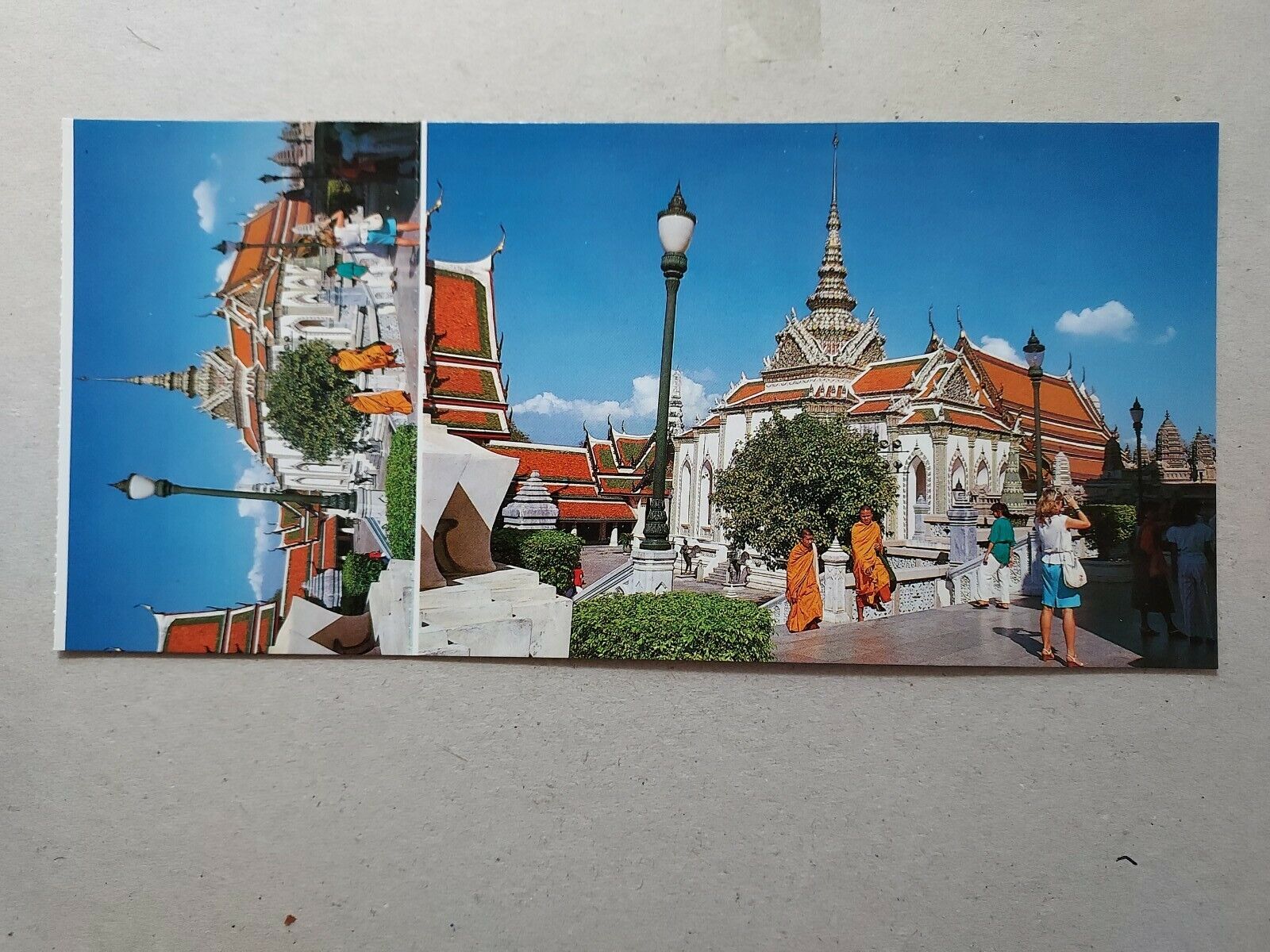 THAILAND Wat Phra Keo Temple Postcard , Bangkok , New