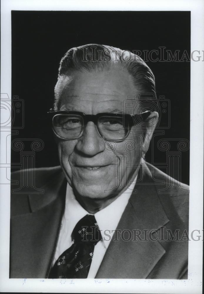 1982 Press Photo George Beverly Shea, gospel singer and hymn composer.