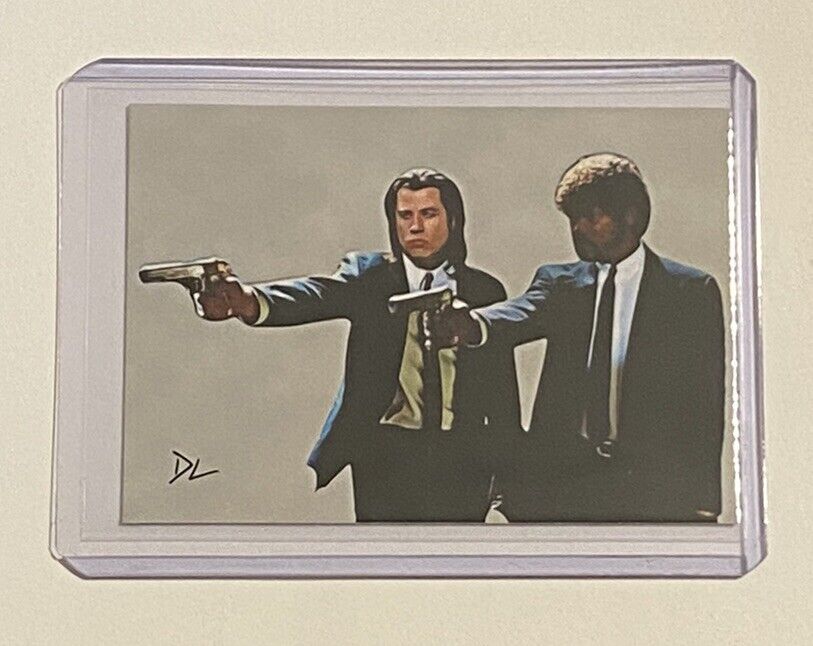 Vincent Vega & Jules Winnfield Artist Signed Pulp Fiction Trading Card 2/10