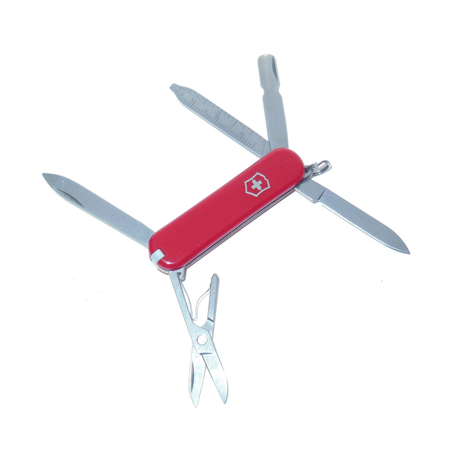 New Victorinox Swiss Army Knife Cavalier 58mm Multi Tool Red 53952 Discontinued