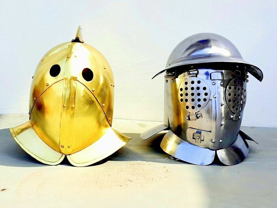 Medieval combo pack Gladiator Helmet Provocator And Secutor GHK14