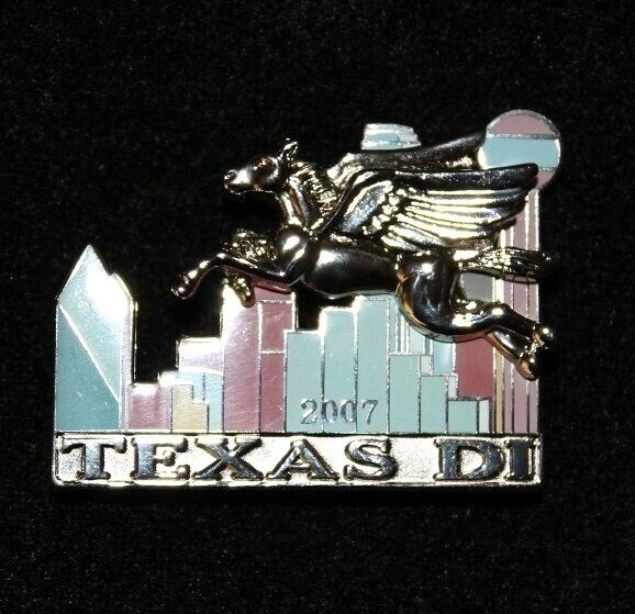 Vintage 2007 Texas Destination Imagination Pegasus DI Trading Pin