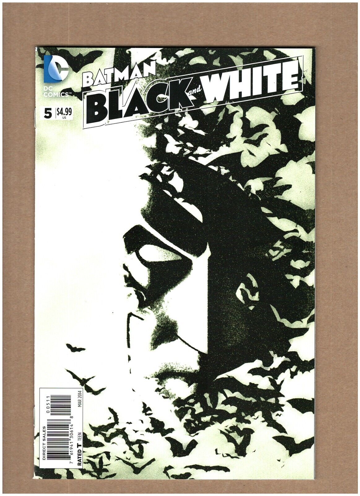 Batman: Black & White #5 DC Comics 2014 Keith Giffen Jimmy Palmiotti VF+ 8.5