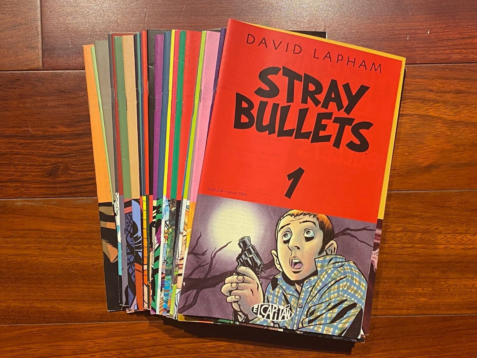 STRAY BULLETS ISSUES #1-29 HUGE LOT RUN ALL EXCELLENT CONDITION