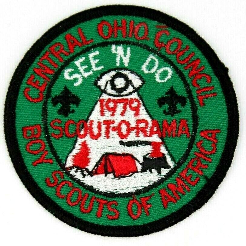 1979 See 'N Do Scout-O-Rama Central Ohio Council Patch Boy Scouts BSA