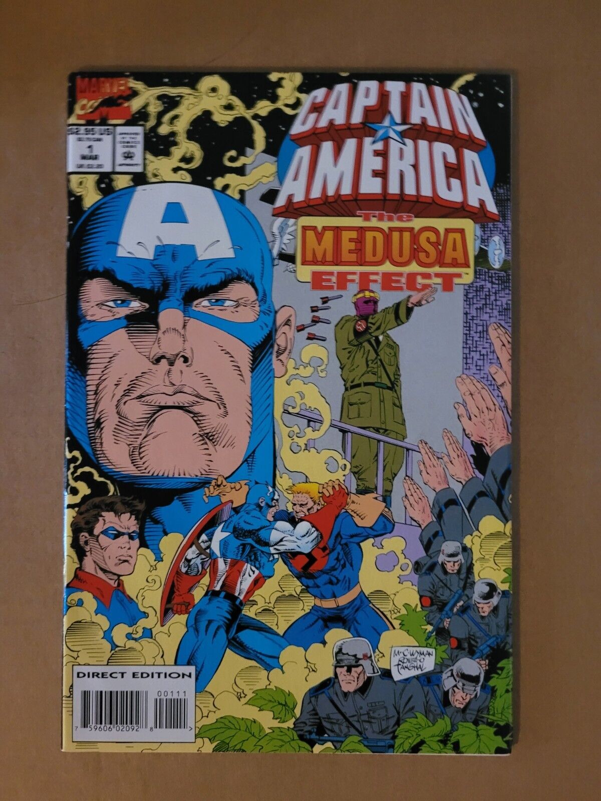 Captain America Medusa Effect One-Shot 1994 High-Grade Marvel