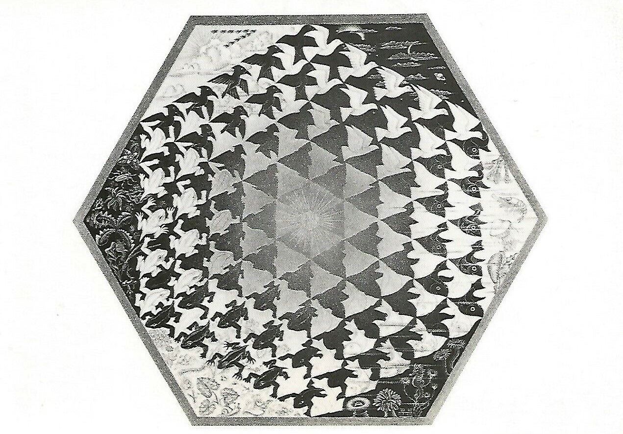 POSTCARD M.C. Escher \