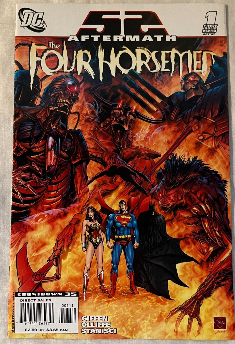 2008 DC Comics Countdown 52 Aftermath The Four Horsemen #1 VF+