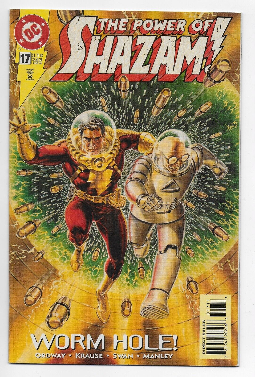 POWER OF SHAZAM #17 Captain Marvel DC COMICS 1996 We Combine Shipping