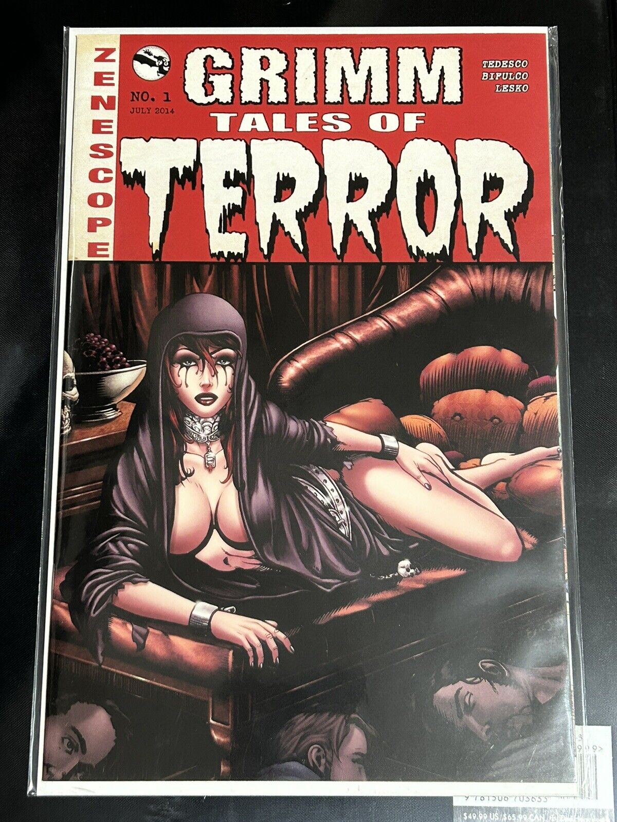 Zenescope Grimm Tales of Terror #1 Secret Retailer 2014 EC Comics Horror Keres