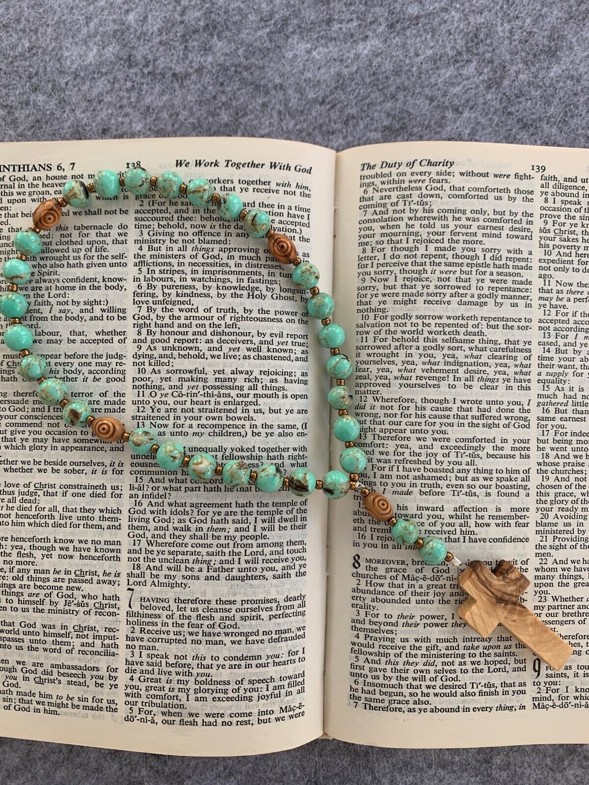 Protestant, Anglican, Episcopal, Lutheran, Methodist Handmade Prayer beads Gift