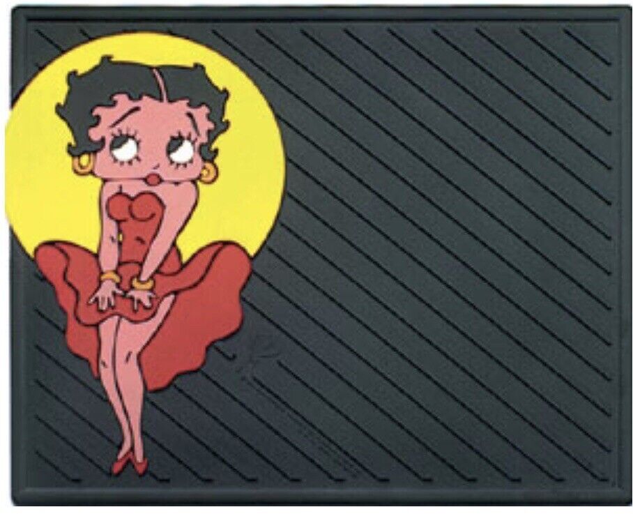 Vintage 1990's Betty Boop Marilyn Pose Car Utility Floor Mat 16.5x13.5  (1 Mat)