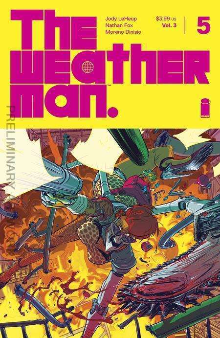 Weatherman, The (Vol. 3) #5 VF/NM; Image | Weather Man - we combine shipping