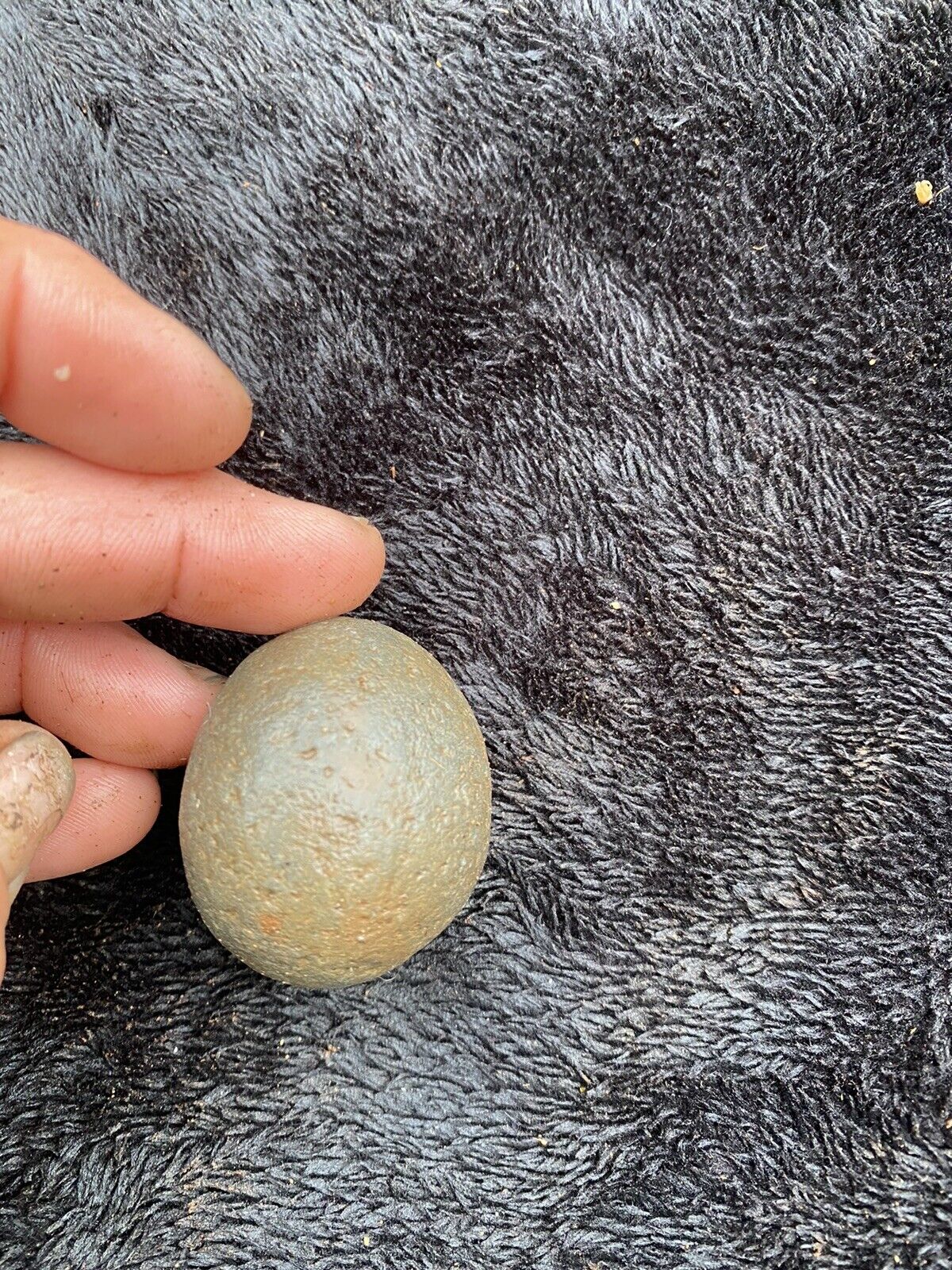 Authentic Native American Artifact-California-Game Ball