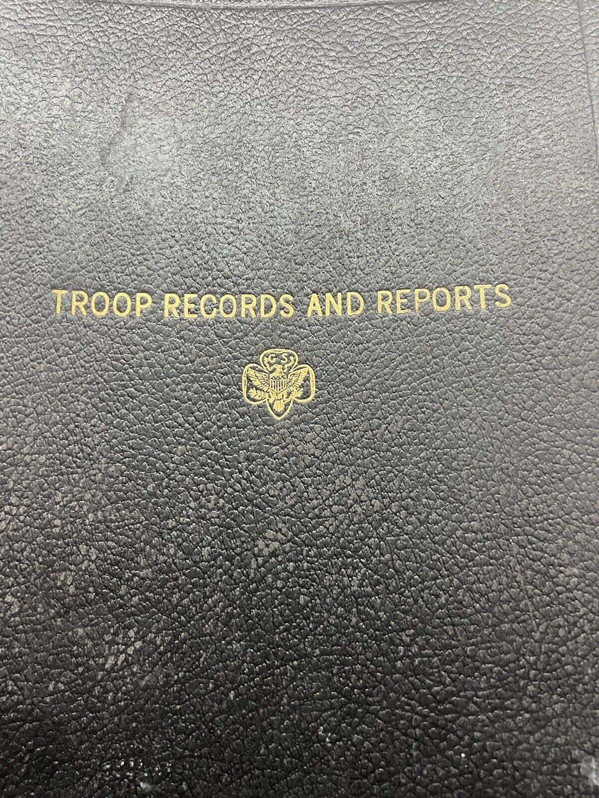 Vintage Girl Scout Troop Records And Reports Book 1955-1959 With Reports