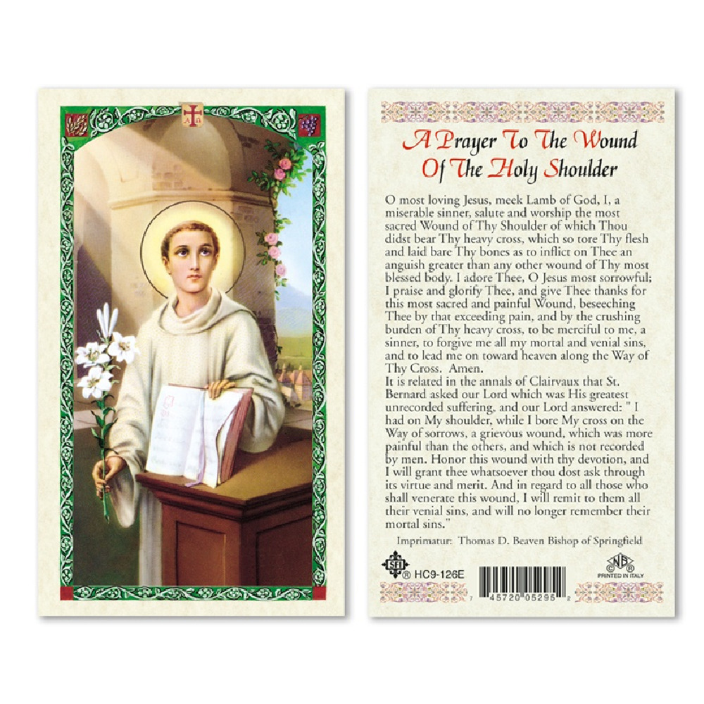 A Prayer to the Wound Of the Holy Shoulder - Saint Bernard